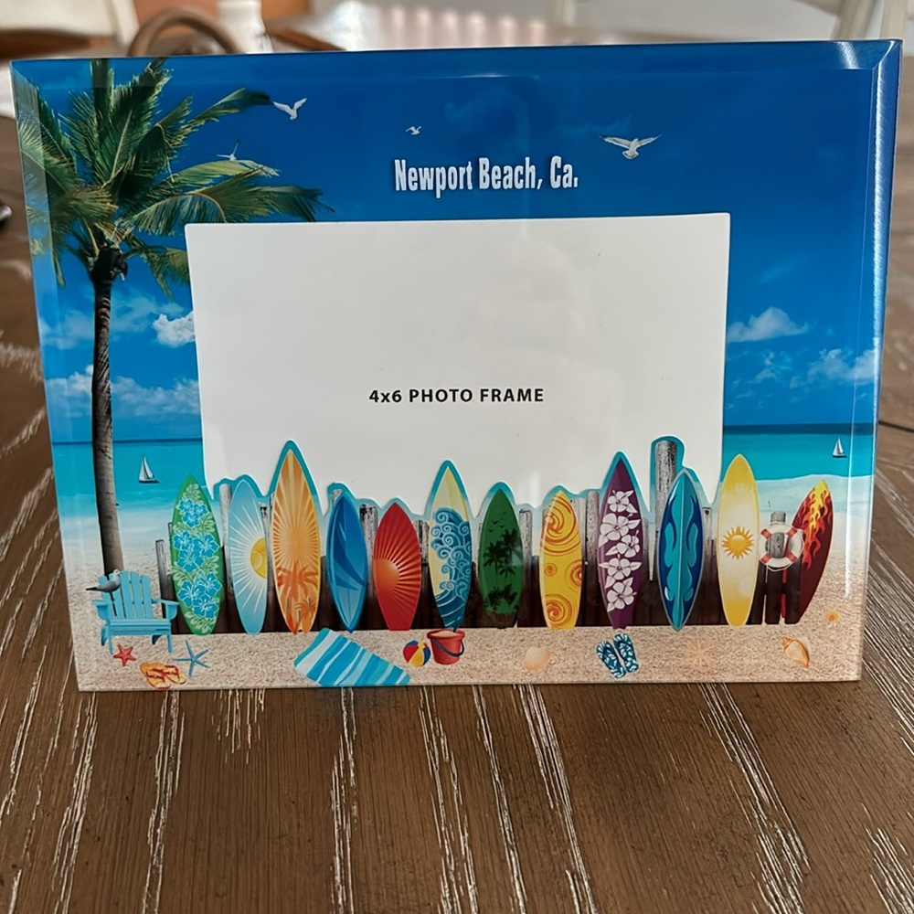 Glass picture frame - Picture 2 of 4
